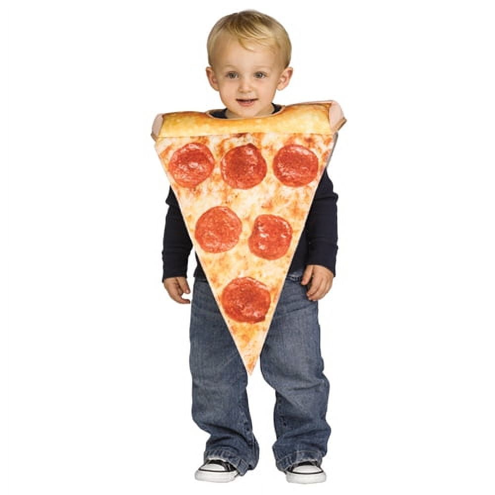  Little Pizza Slice Boy's Halloween Fancy-Dress Costume for Toddler, 3T-4T