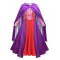 Girls Kids Sarah Sanderson Witch Costume Dress Halloween Cosplay Costume