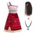 Girls Ocean Adventure Costume Dress Princess Birthday Party Outfits
