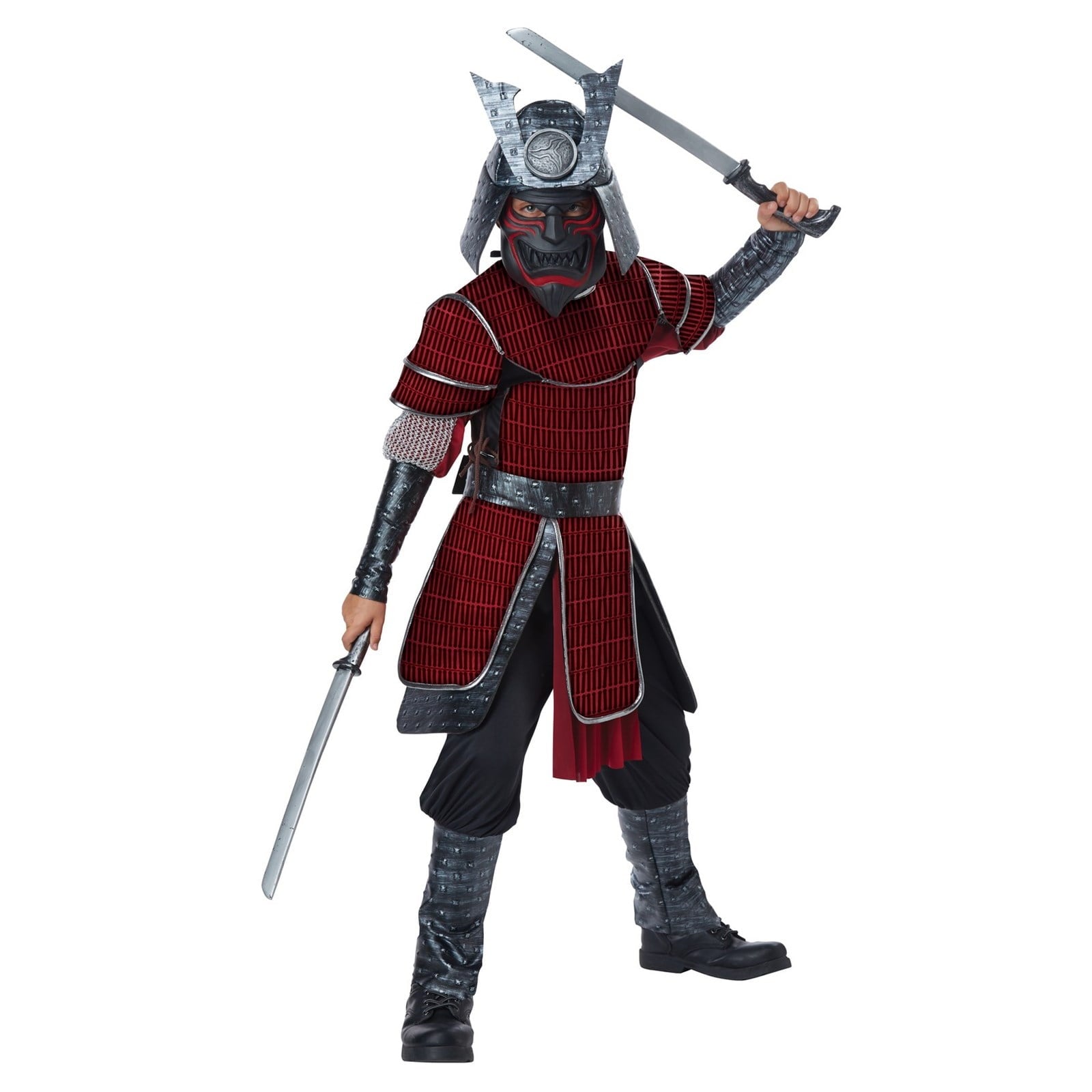 HALLOWEEN Deluxe Samurai Boy's Fancy-Dress Costume for Child, L