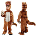  Halloween Realistic Tyrannosaurus Rex Costume Dinosaur Onesie with Dinosaur Egg, Suitable for Children and Toddlers Halloween Dress up Party