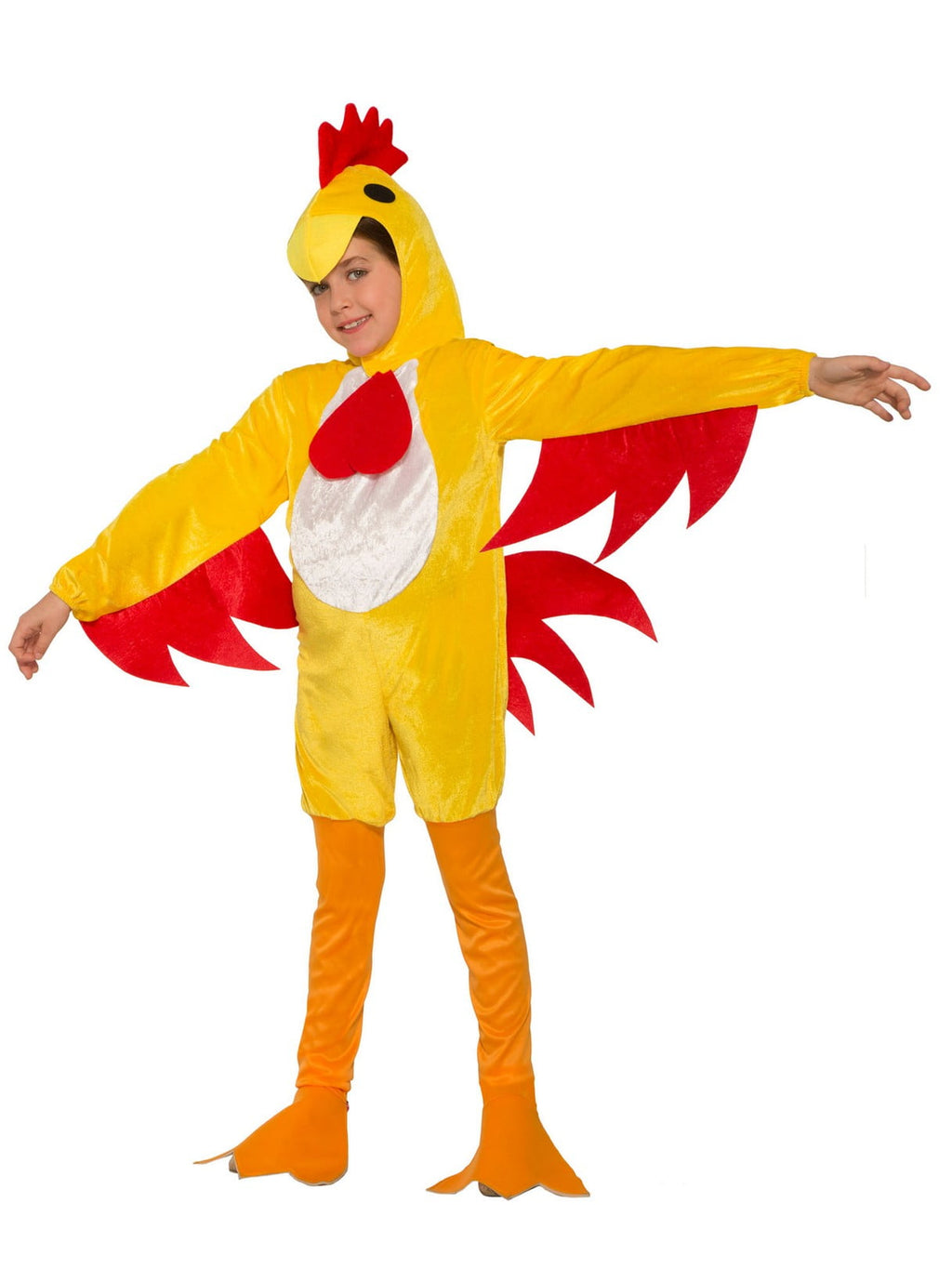  Clucky the Chicken Costume for Kids, Unisex Medium
