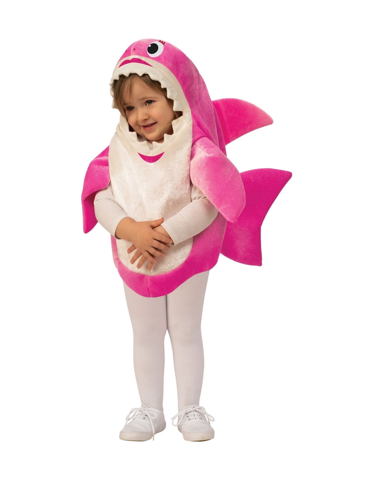 Baby Shark Singing Mommy Shark Costume for Kids by , Girls Small