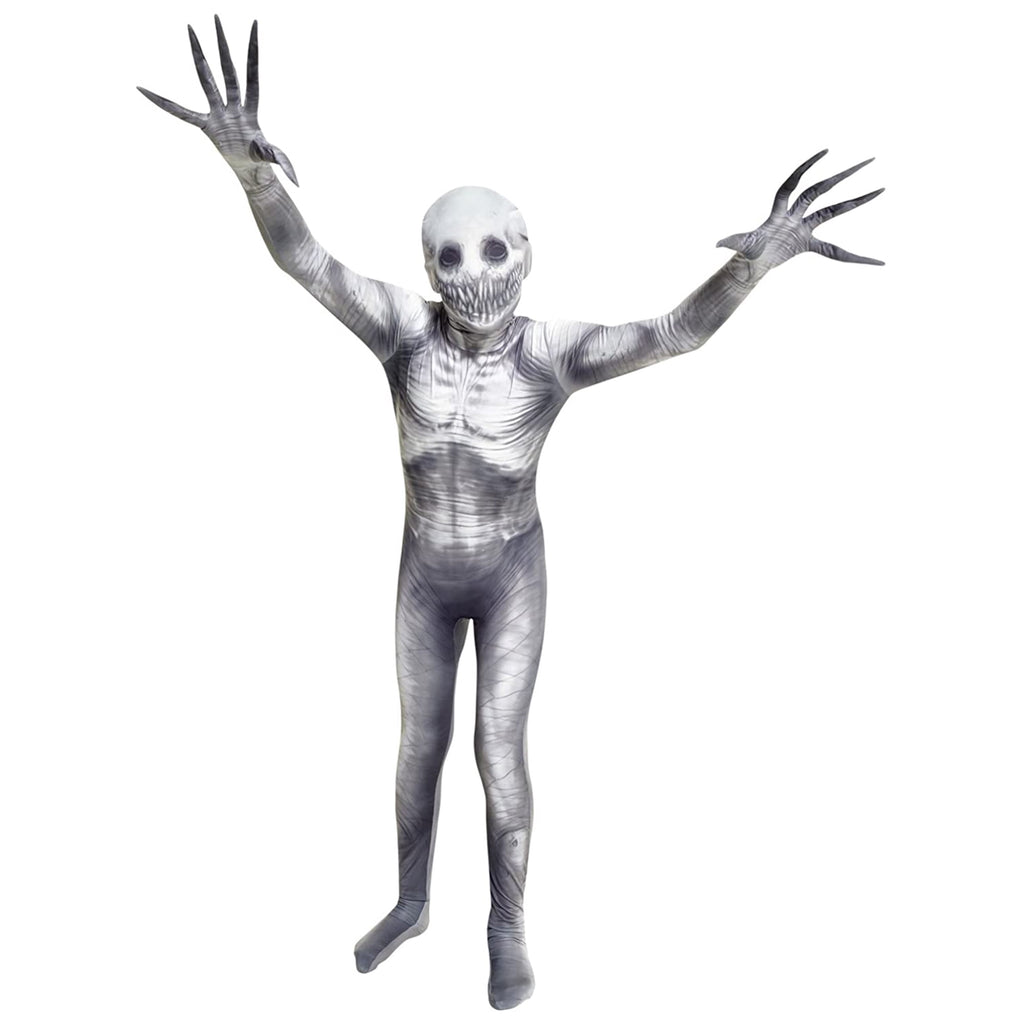 suits Kids the Rake suit Boys Girls Creepepasta Halloween Costume Halloween Gray S