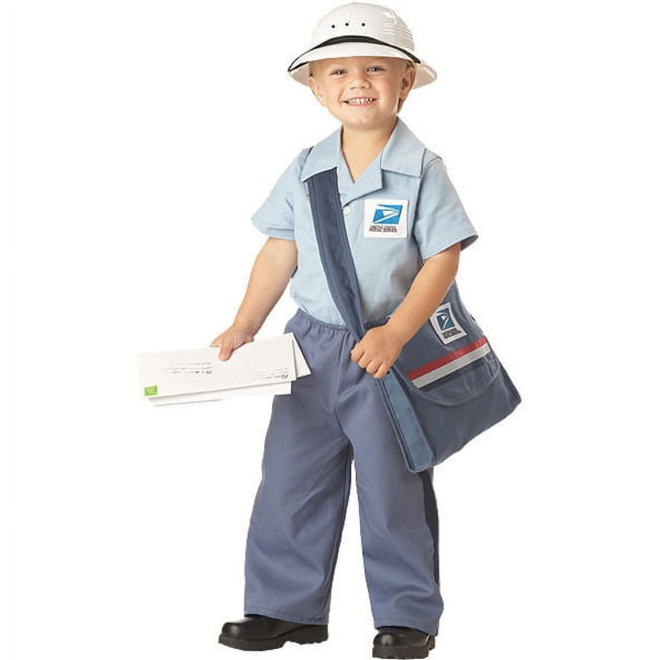Mr. Postman Toddler Halloween Costume, Size 3T-4T