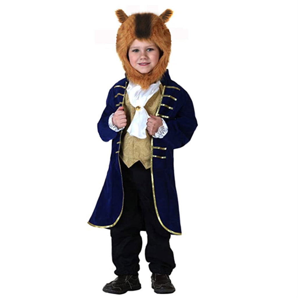 CHOYURME CHONYURM Boys Kids Beast Costume Prince Costume Beast Halloween Dress Up Costume