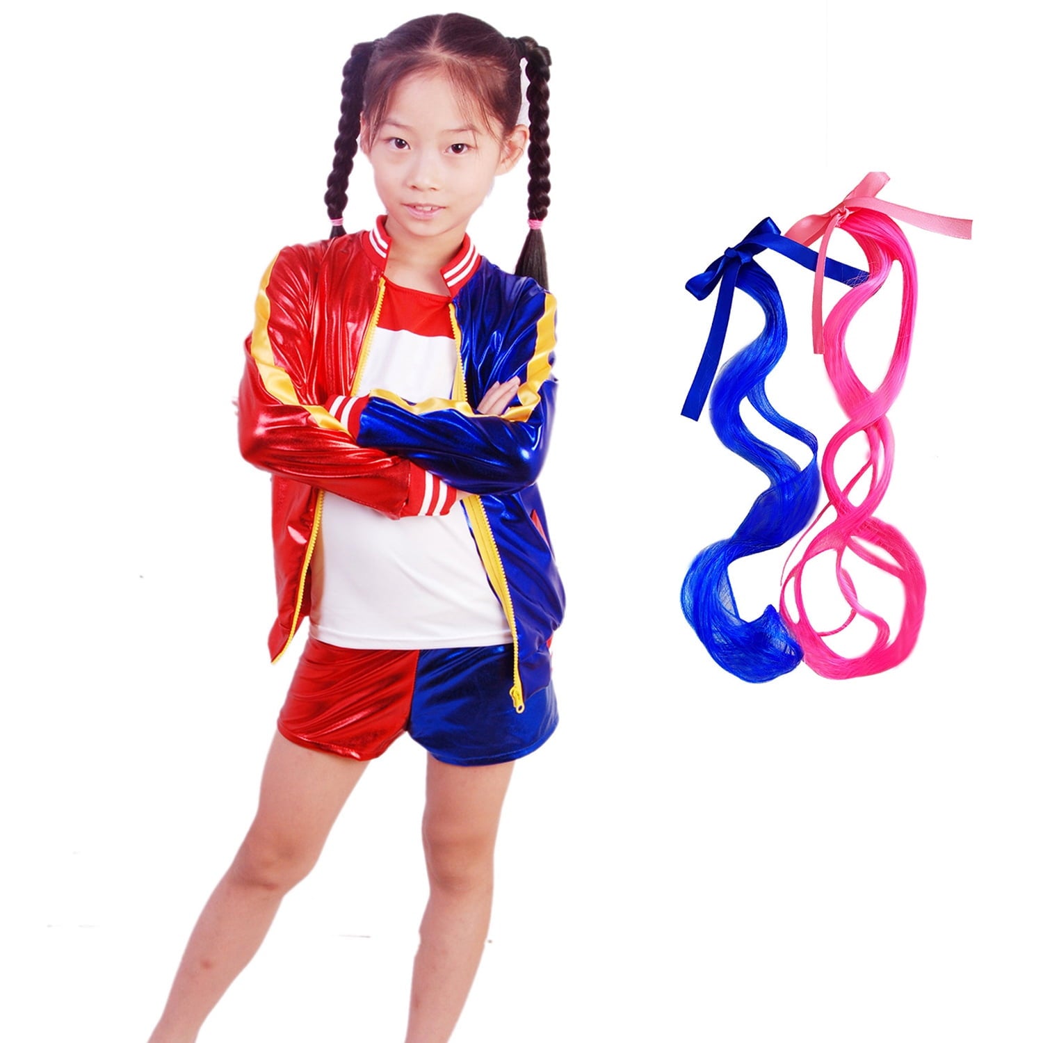 CHOYURME CHONYURM Girls Halloween Costumes Clown Harley Cosplay Costumes