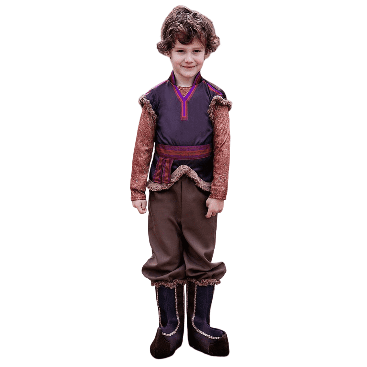 CHOYURME CHONYURM Boys Halloween Ice Explorer Costume, Nordic Adventure Outfit for Kids, Little Boys M(5-7T)