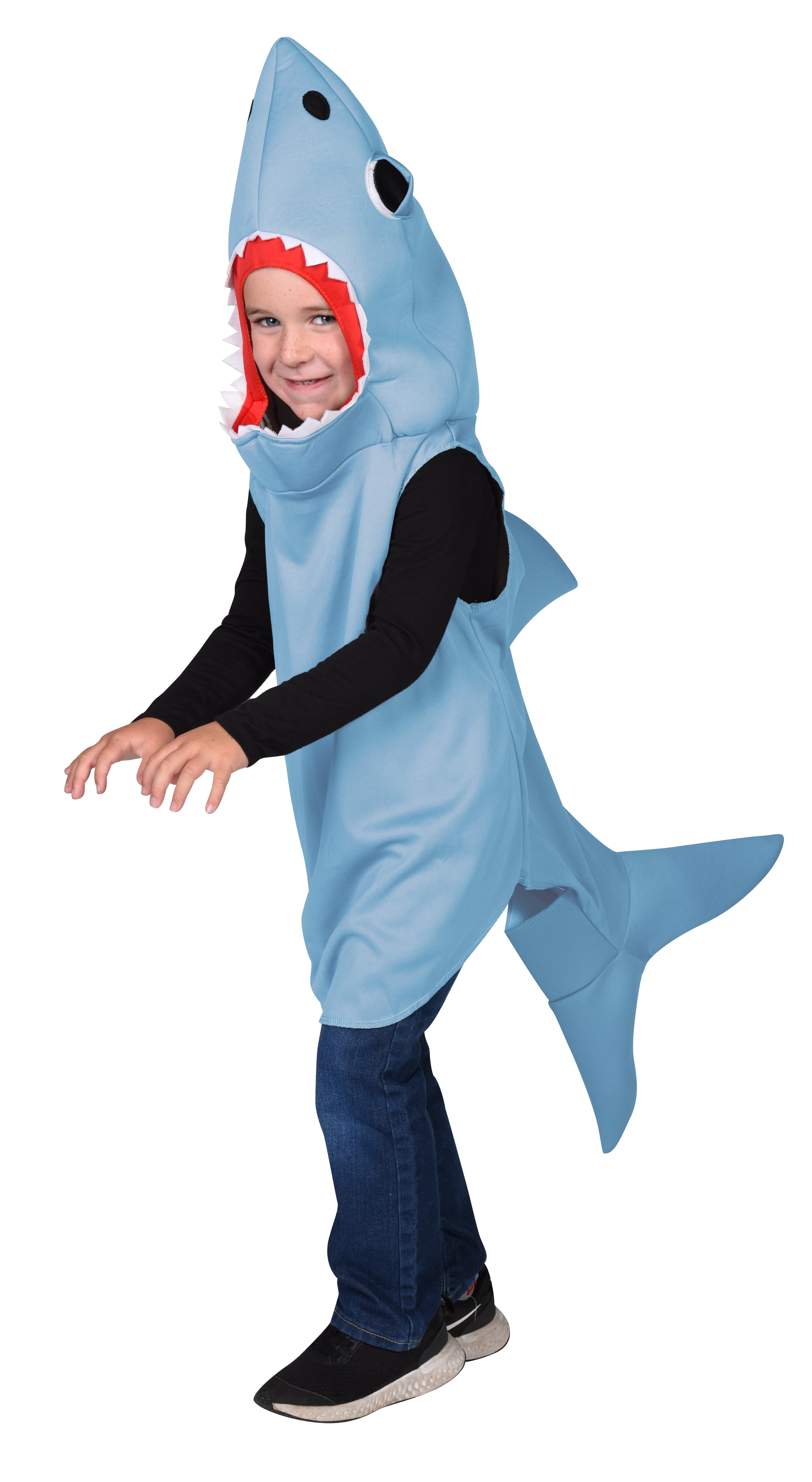  Blue Sand Shark Little Kid Halloween Costume, Child Size 4-6X, Sku 526-46