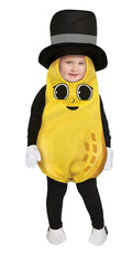  Planters BABY NUT Mr. Peanut Halloween Costume, Baby Size 18-24 Months, Sku 1699-1824
