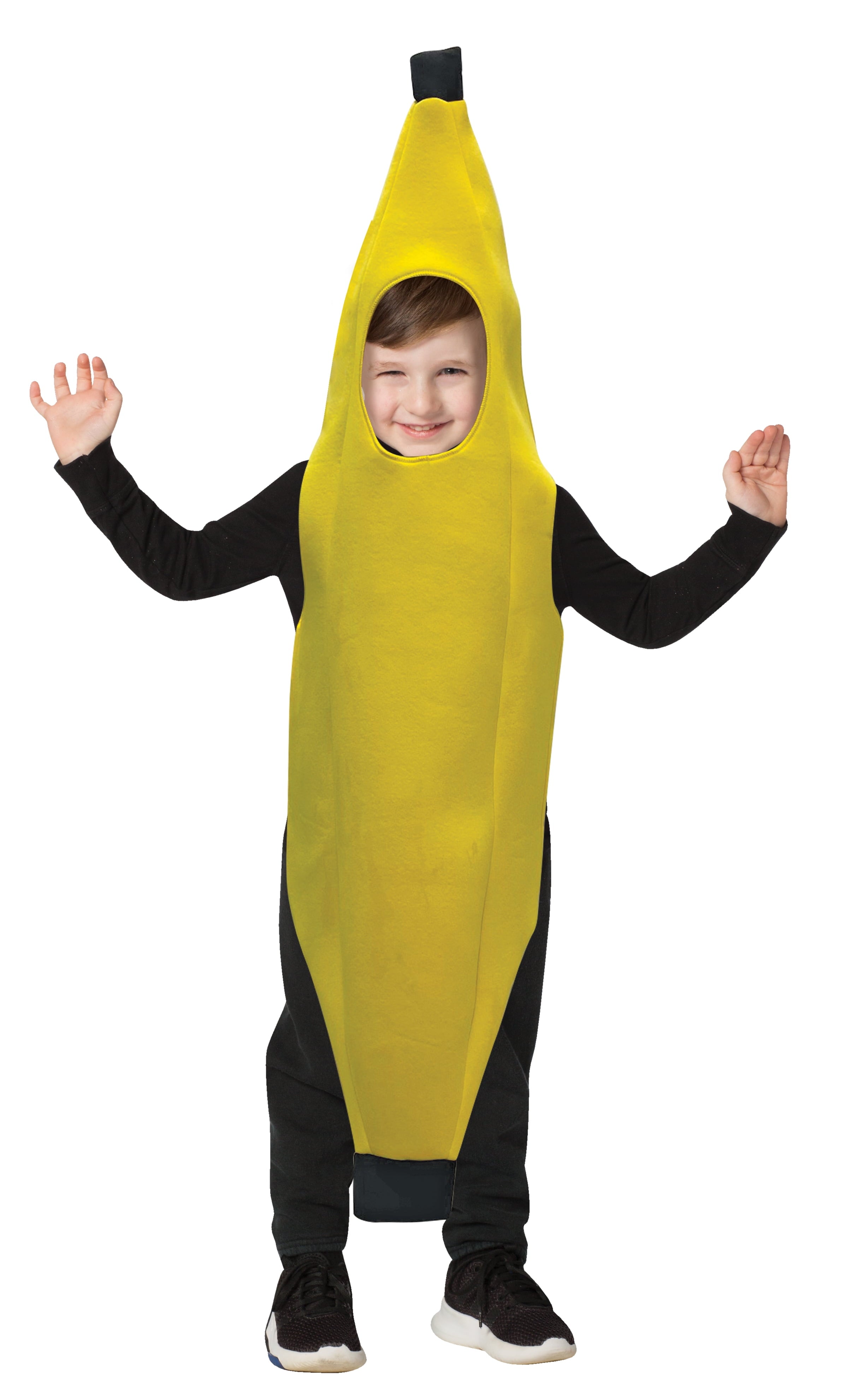  Ultimate Banana Halloween Costume, Child Size 4-6, Yellow