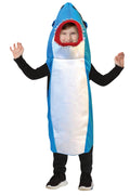  Ultimate Blue Shark Kids Party Dress Up Halloween Costume, Child Size 4-6