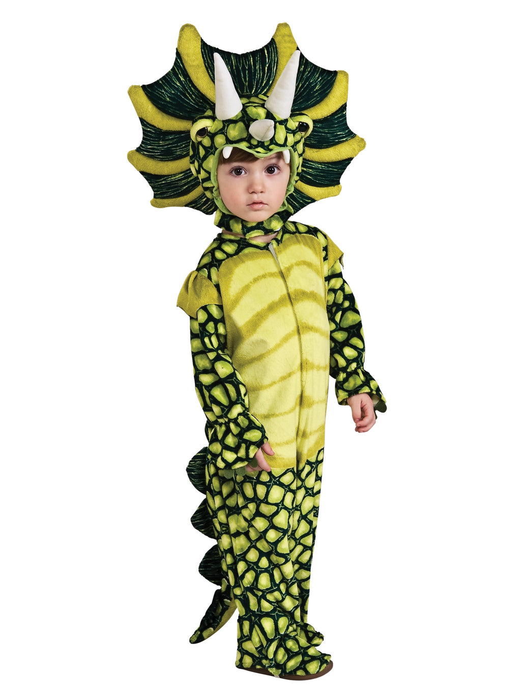  Triceratops Dinosaur Costume for Kids, Unisex Small