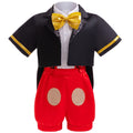 SUEE Kid Mini Mouse Costume Set Cartoon Cosplay Outfit Suits, 1-7Year