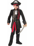  Seven Seas Pirate Costume for Kids, Boys Large