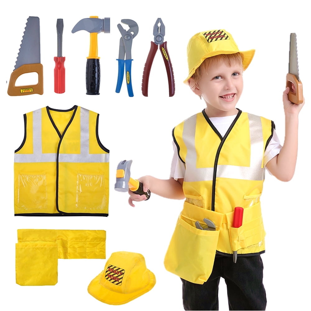 Tinyterrors™ Toptie Kids Surgeon Costumes, Halloween Party Uniform Dress for 3 - 6 Years Old Boys & Girls