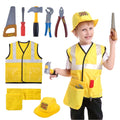 Tinyterrors™ Toptie Kids Surgeon Costumes, Halloween Party Uniform Dress for 3 - 6 Years Old Boys & Girls