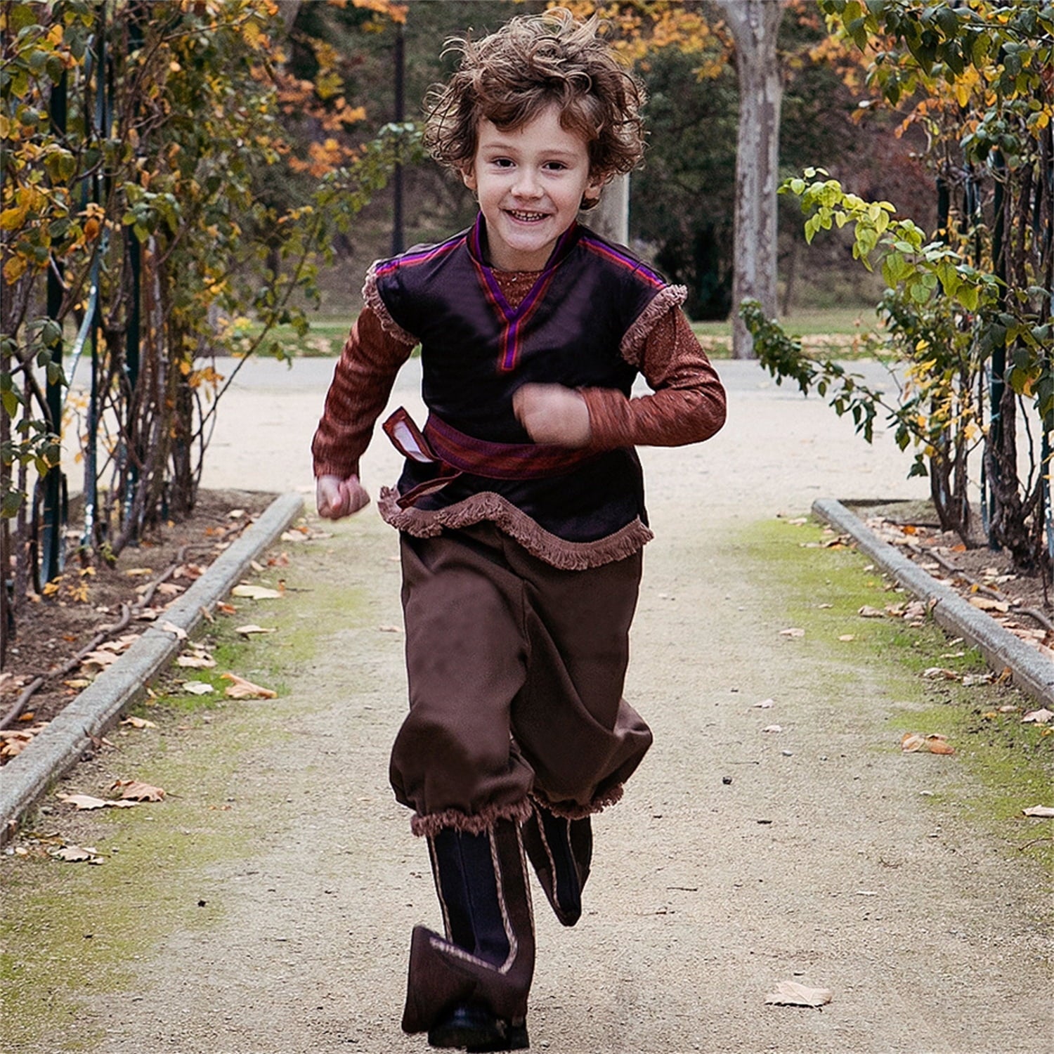 CHOYURME CHONYURM Boys Halloween Ice Explorer Costume, Nordic Adventure Outfit for Kids, Little Boys M(5-7T)
