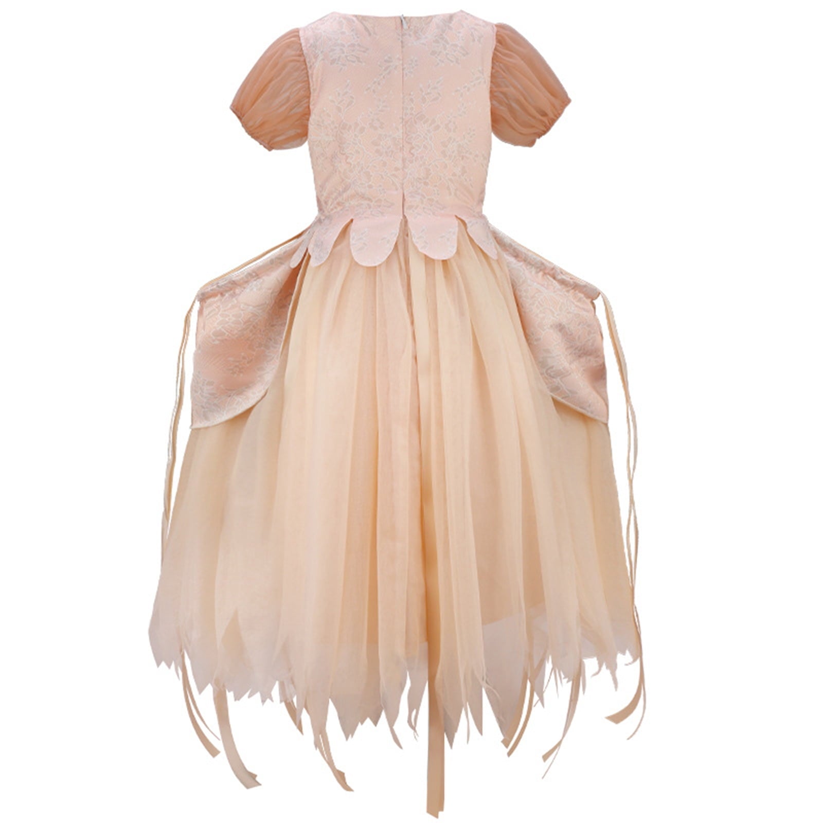  Animation Costume Champagne Princess Dress Up, Kids Halloween Cosplay Party Outfit, Academy Uniform School Suits, Evening Gown for Girls 4-12 Years
