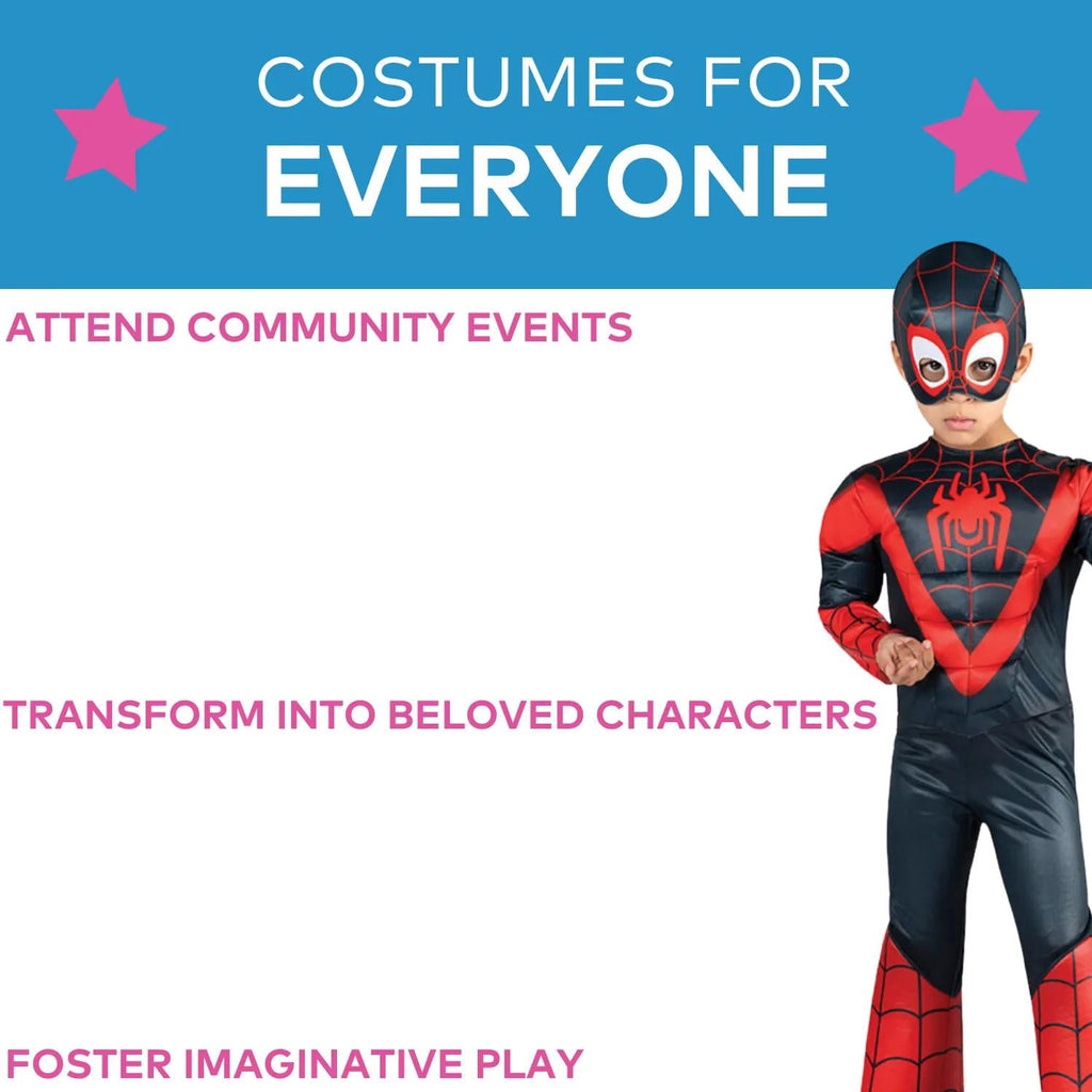 Toddler Boys' Marvel Miles Morales Spider-Man Costume by - Size 3T-4T