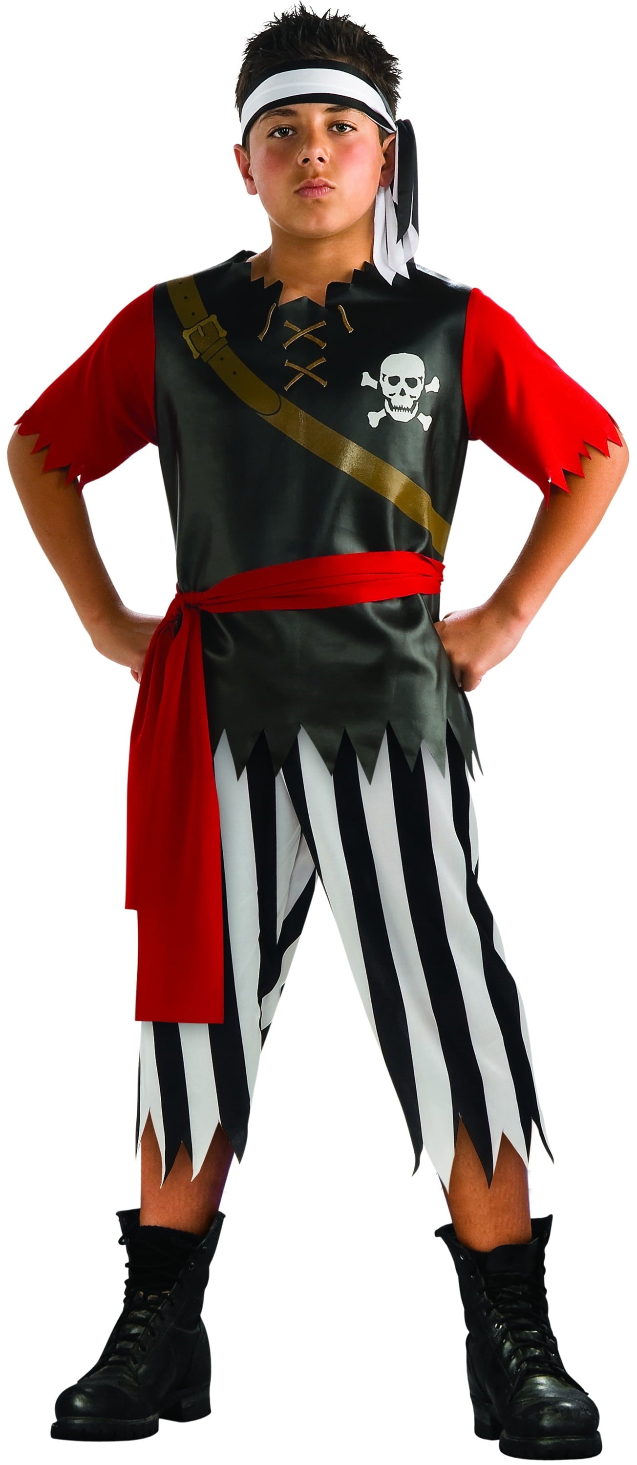 Rubie's Pirate King Boy's Halloween Fancy-Dress Costume for Child, S