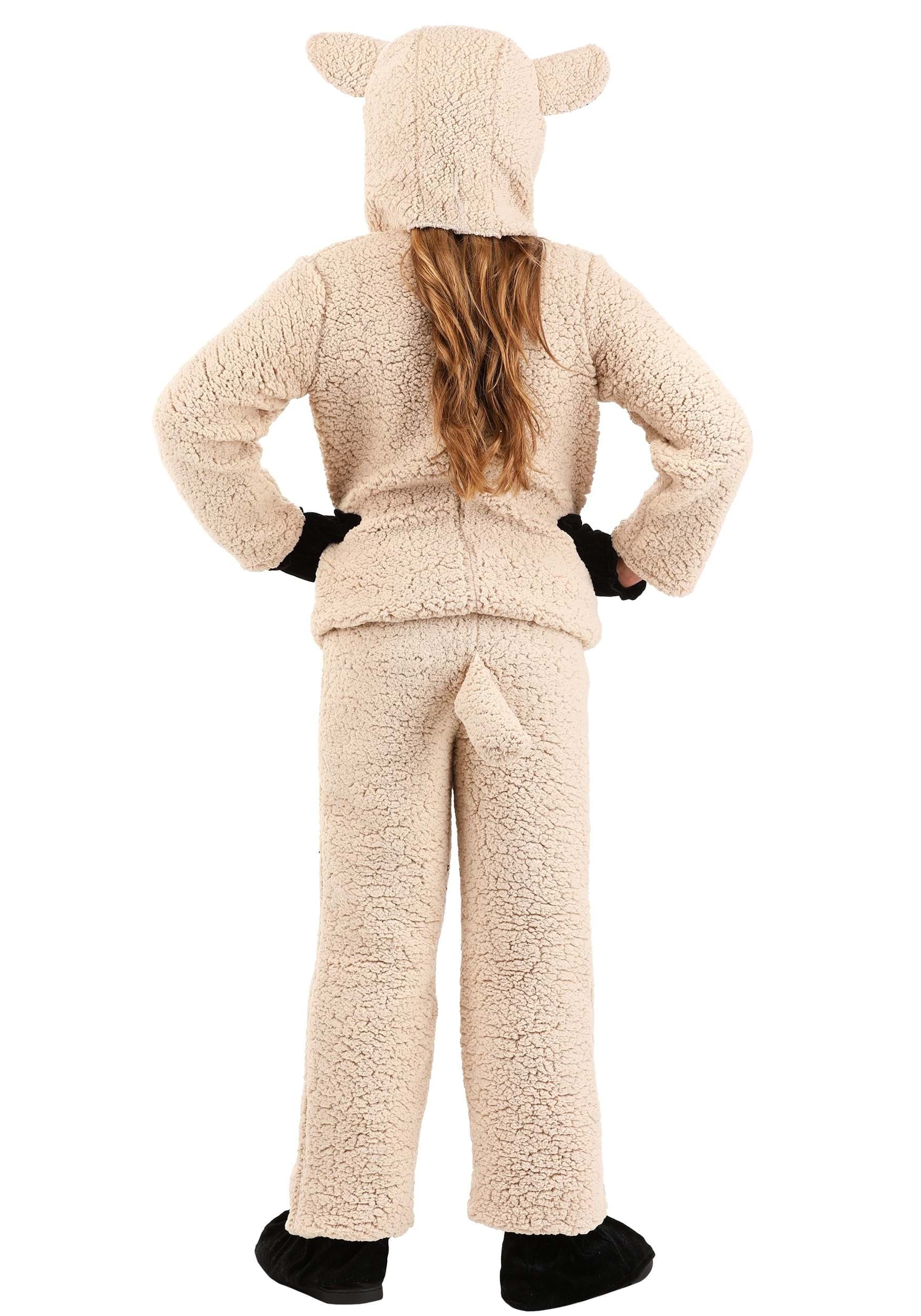 Kids Woolly Sheep Costume