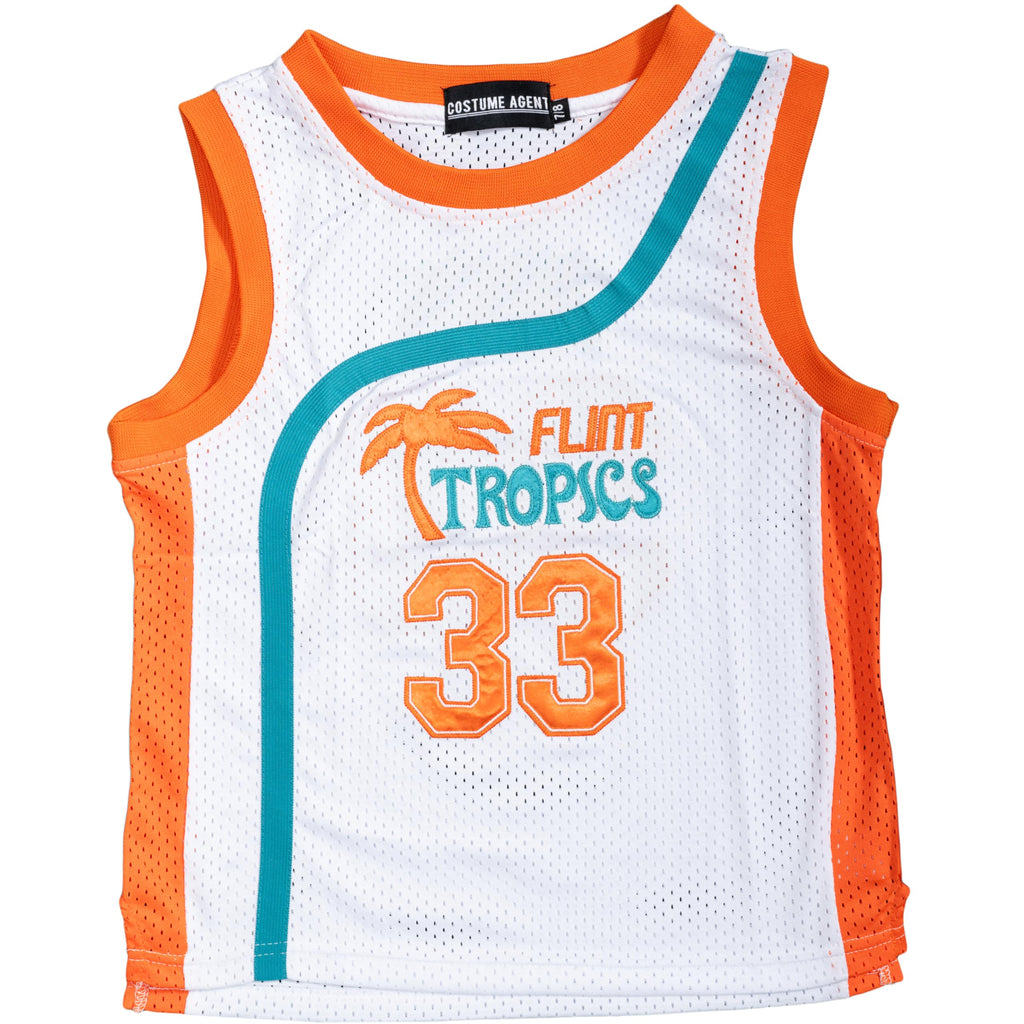 Jackie Moon 33 Basketball Jersey Flint Tropics Kids Complete Set Halloween Costume Cosplay (2)