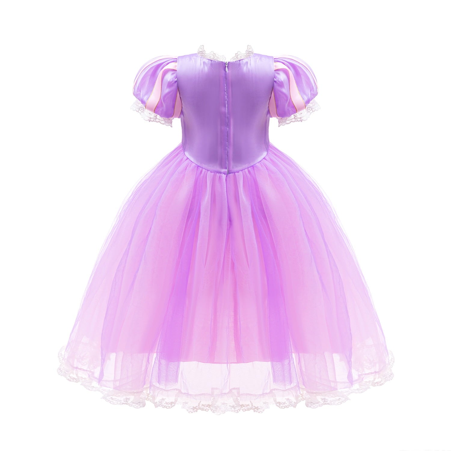 Girls Toddler Purple Princess Costume for Halloween Birthday Party Cosplay