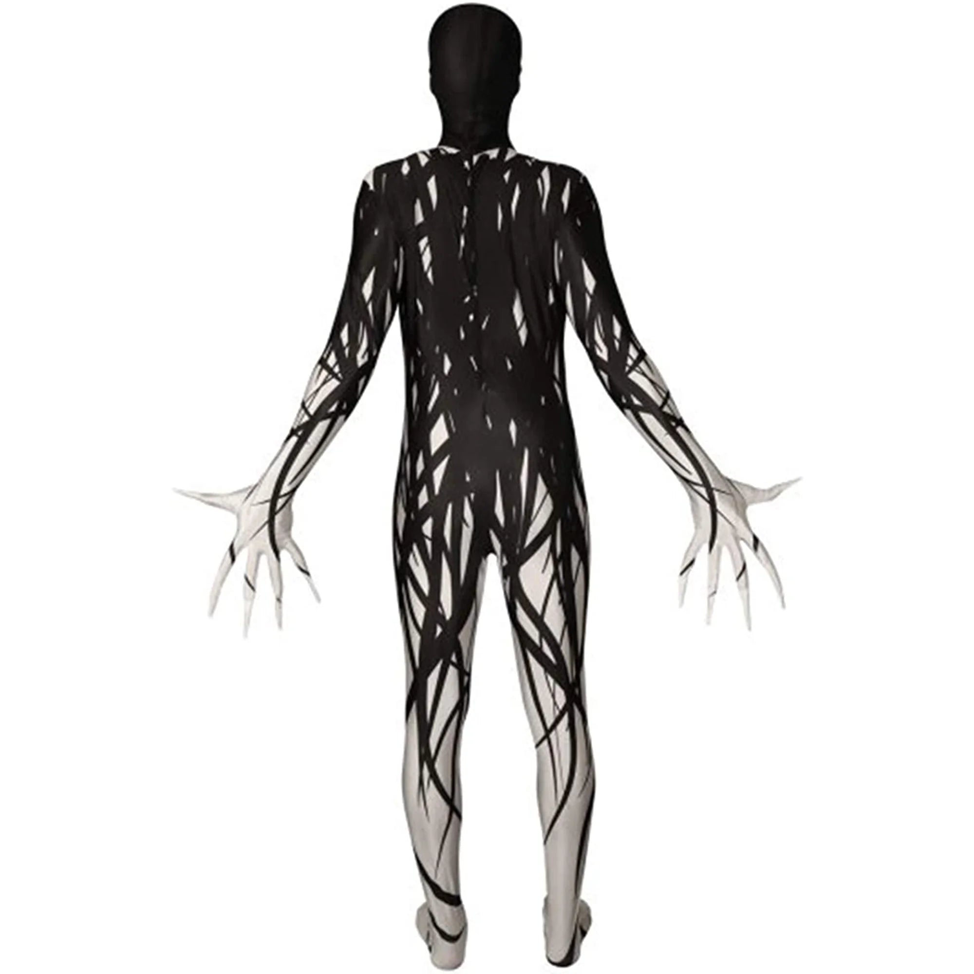 suits Kids Zalgo suit Boys Girls Creepepasta Scary Halloween Costume Halloween Black S