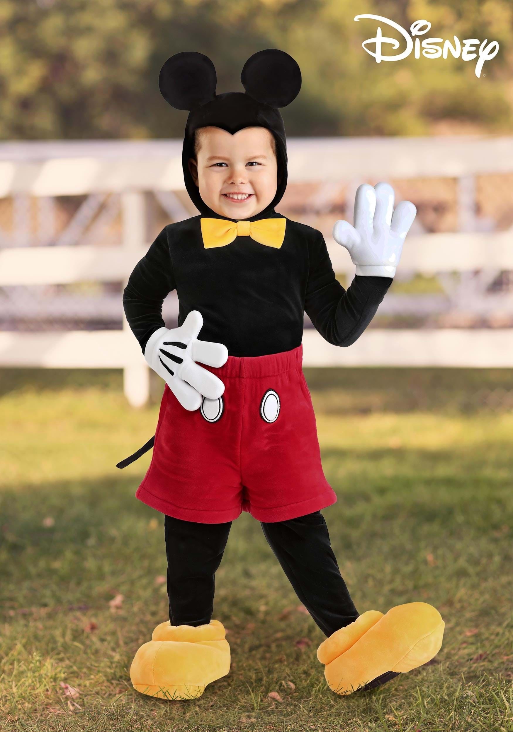 Boy's Toddler Deluxe Disney Mickey Mouse Costume