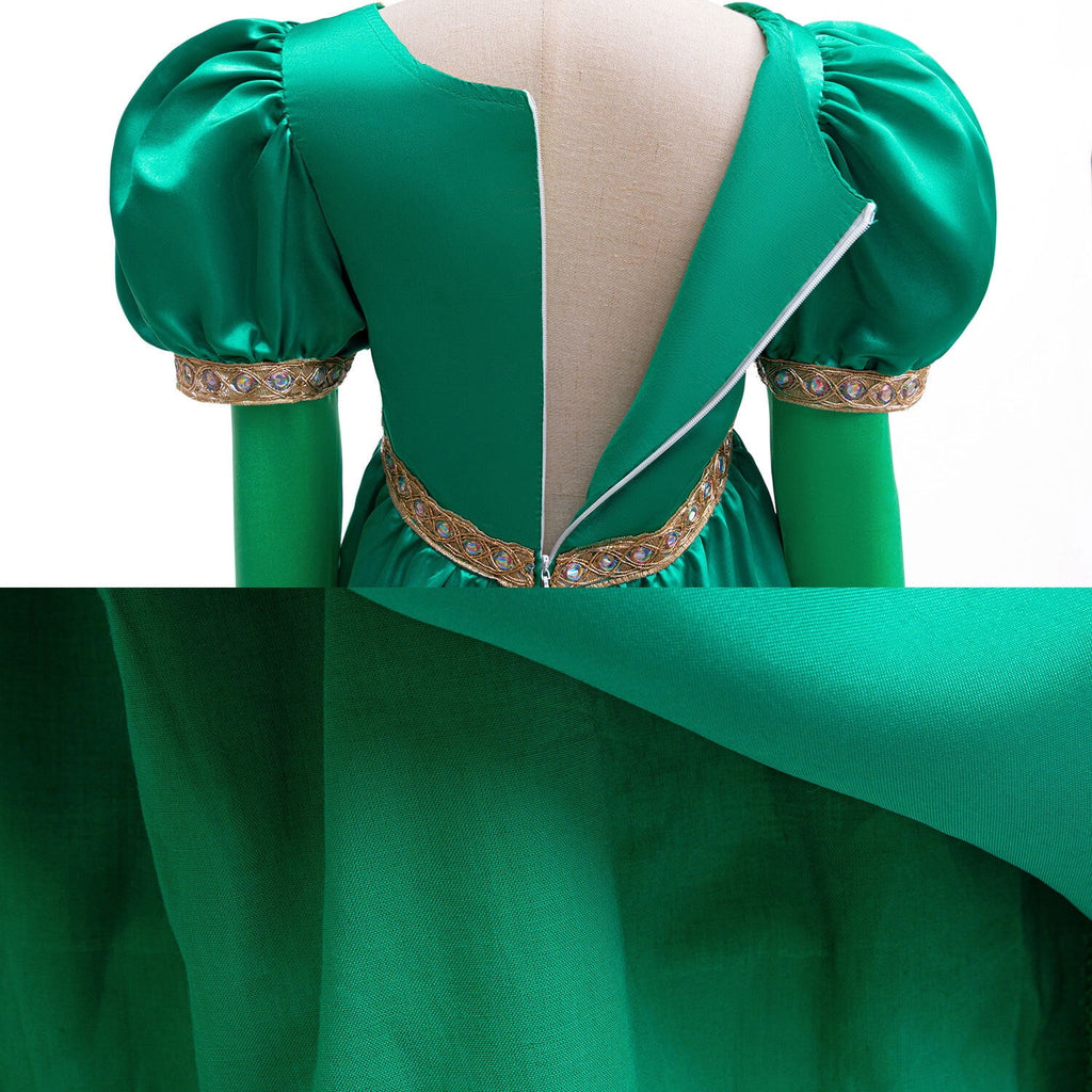 Princess Female Halloween Fancy-Dress Costumes with Accessories Medieval Outfits for Child, Child 120/5-6
