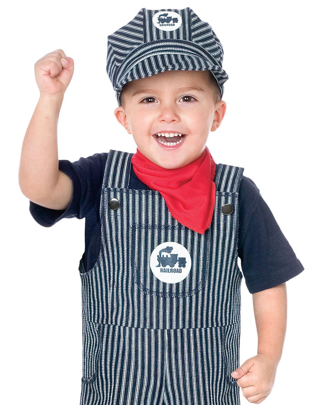 Costumes For All Occasions Train Engineer Thomas Boy's Halloween Fancy-Dress Costume for Toddler, 2T