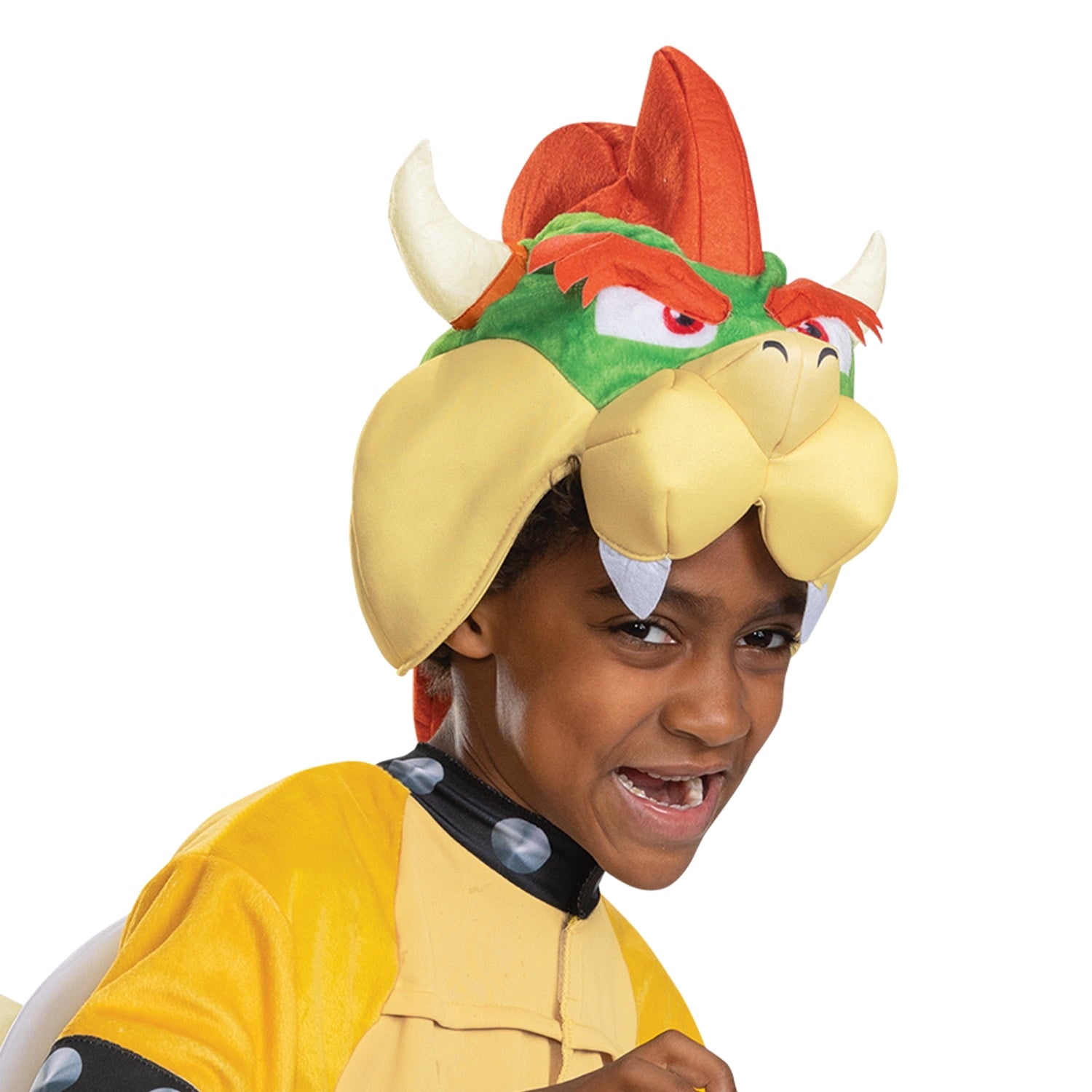 Unisex Size Medium (8-10) Bowser Hooded Jumpsuit Halloween Child Costume Super Mario Bros., 