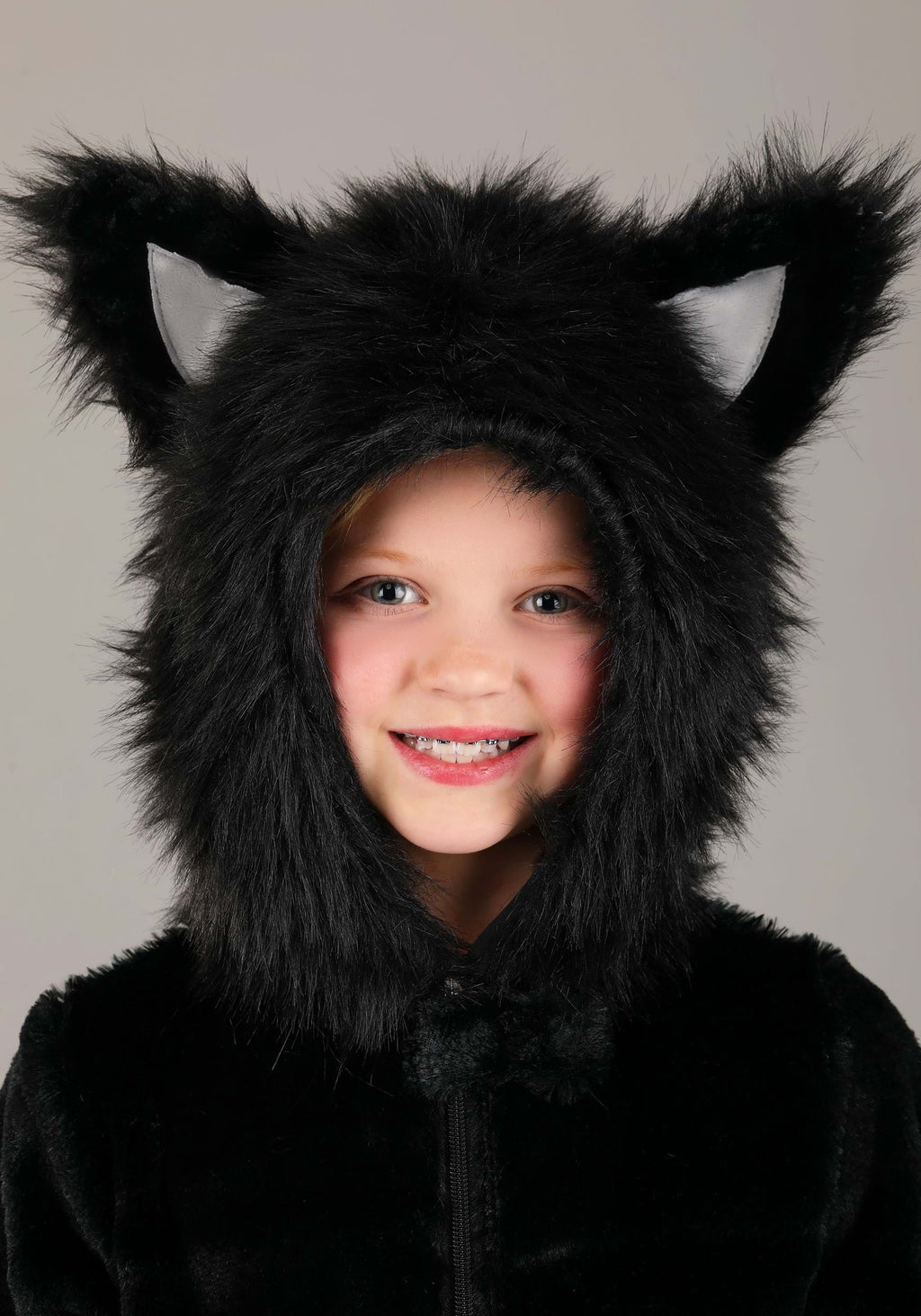 Kid's Purrfect Black Cat Costume
