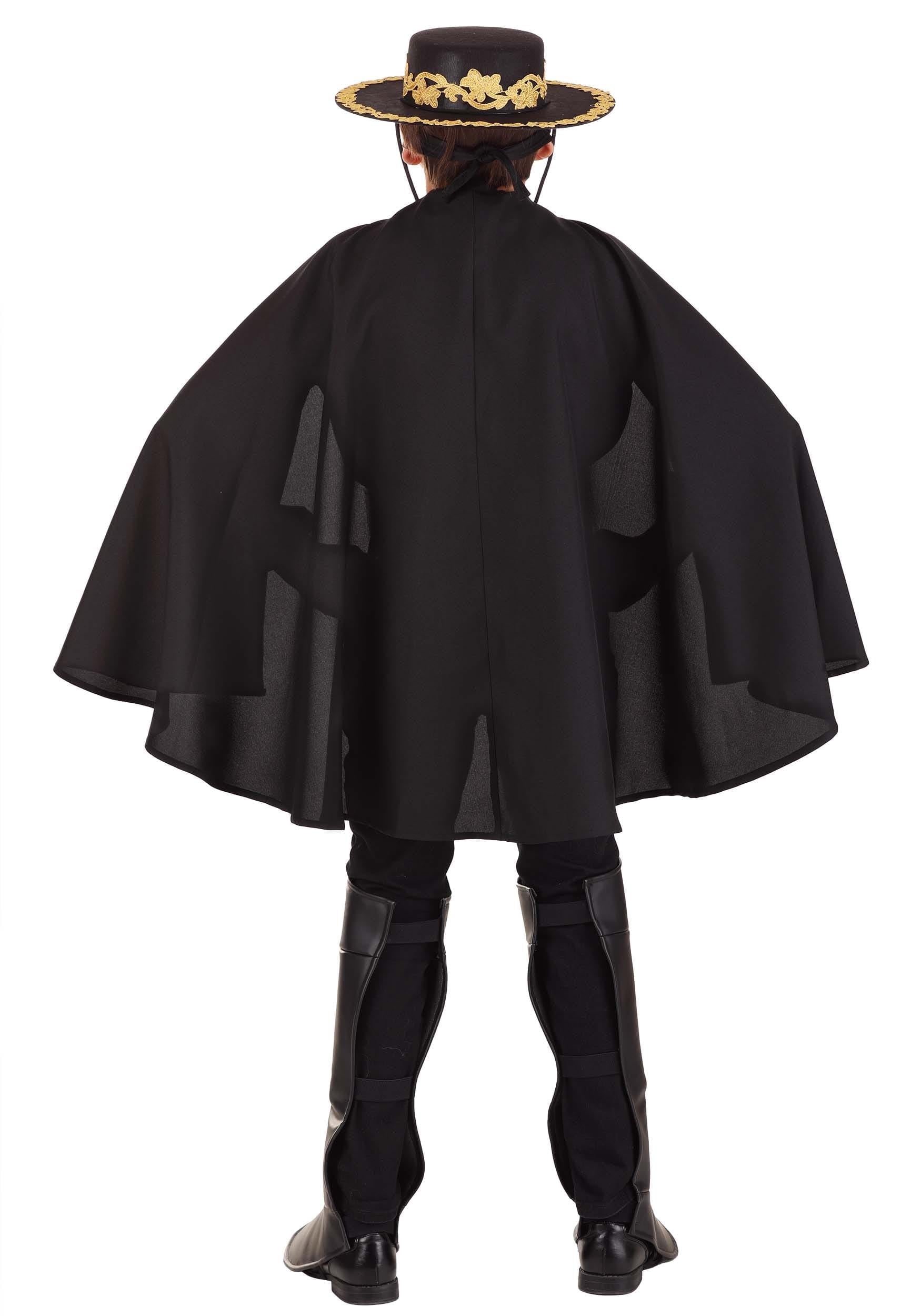 Kid's Deluxe Zorro Costume