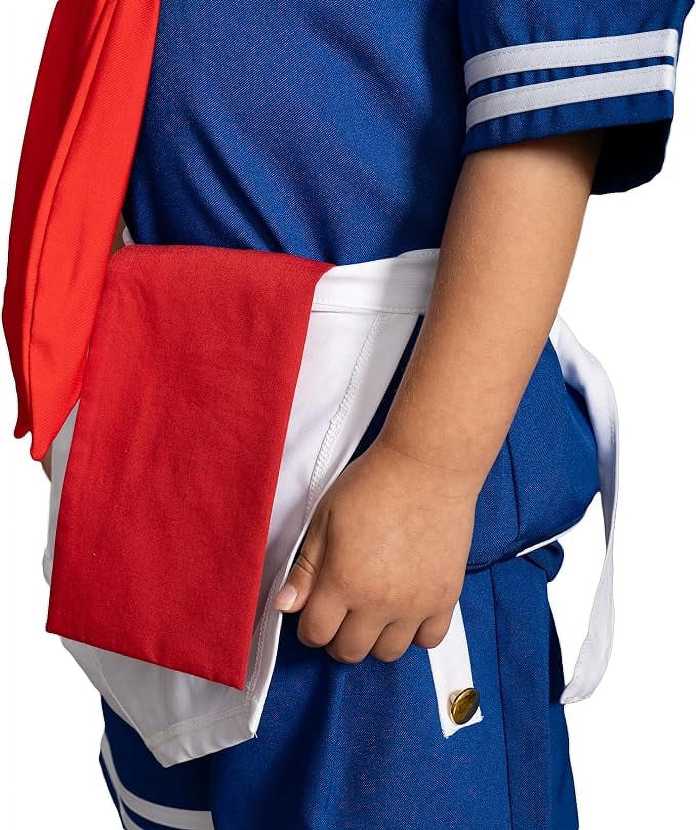 Scoops Ahoy Ice Cream Shop Sailor Kids Costume Set Children Halloween Cosplay (10/12)