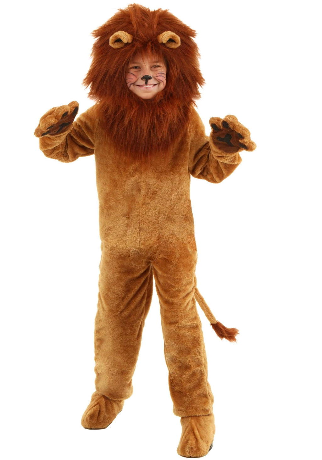 Kids Deluxe Lion Costume