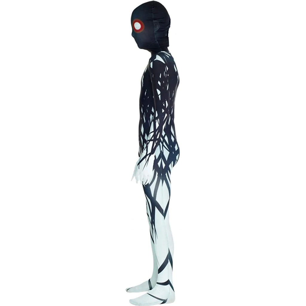suits Kids Zalgo suit Boys Girls Creepepasta Scary Halloween Costume Halloween Black S