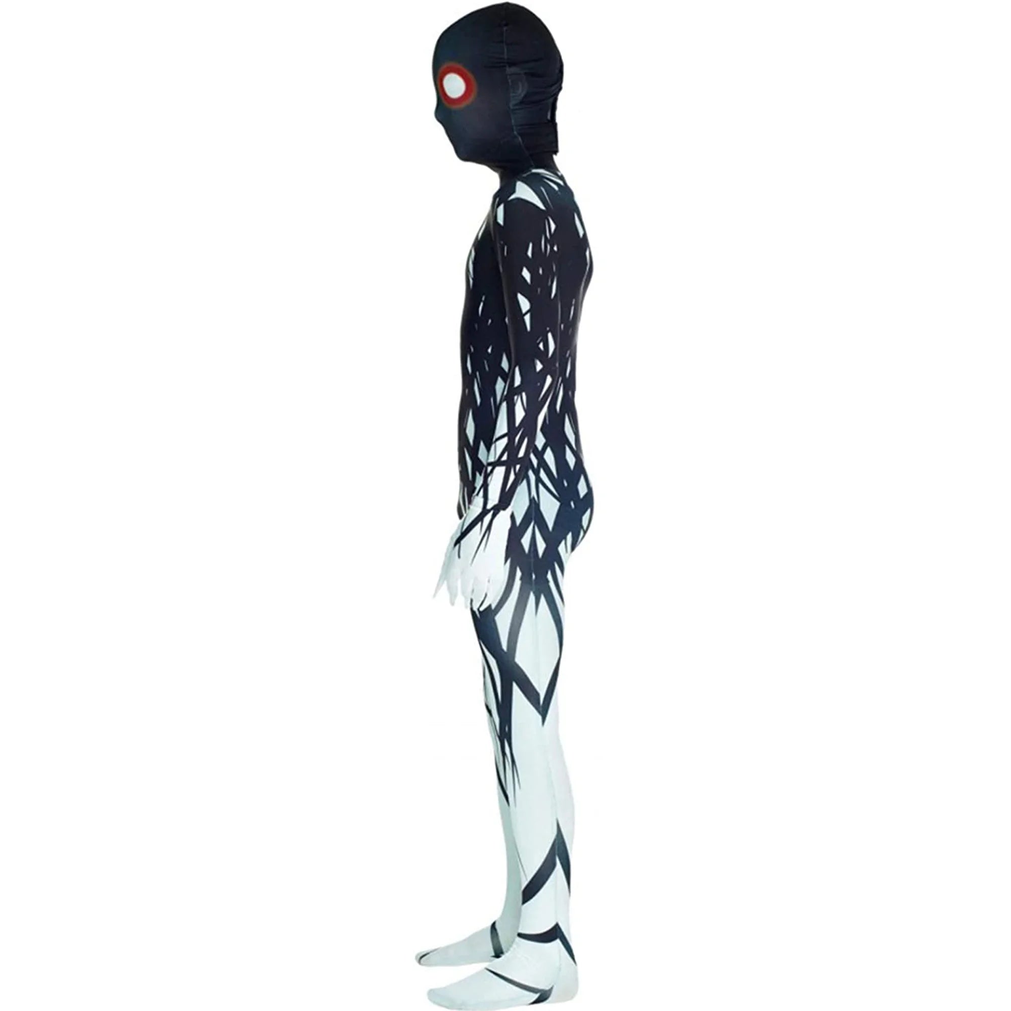 suits Kids Zalgo suit Boys Girls Creepepasta Scary Halloween Costume Halloween Black S